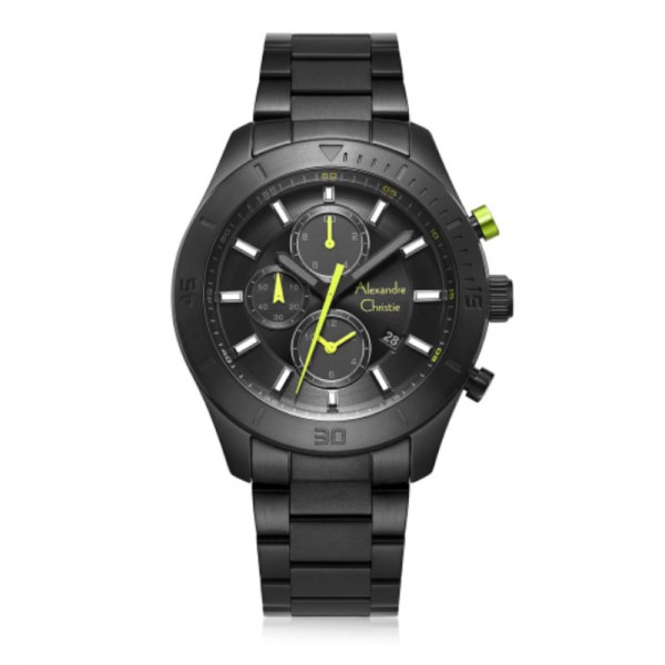 Alexandre Christie AC 6603 Black Green MCBIPBAGN